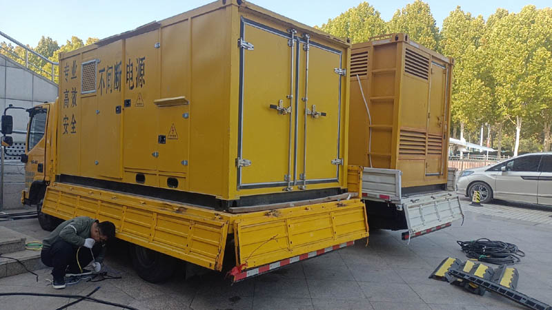 迪庆柴油发电机组和UPS电源配合使用时的注意事项